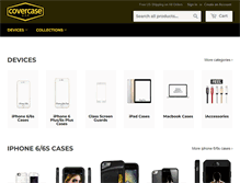 Tablet Screenshot of covercase.com